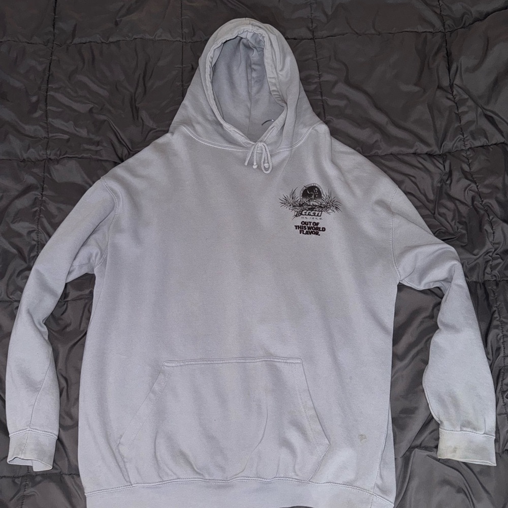 Travis Scott Cacti Grey Oversized Hoodie